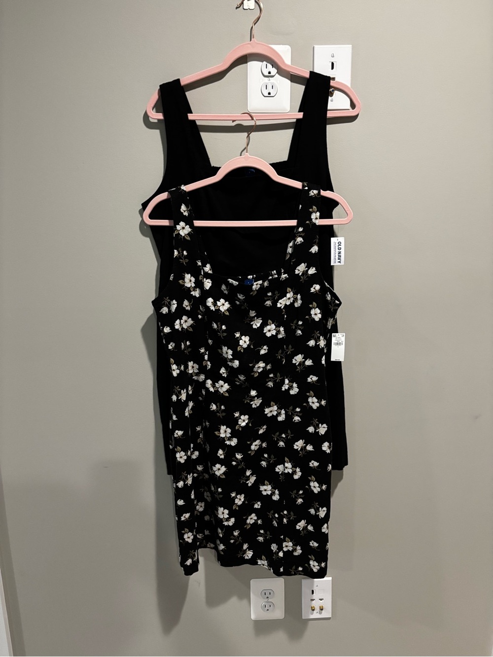 Two Old Navy Linen blend mini dresses NWT